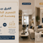 الفرق بين التصميم الداخلي وهندسة الديكور