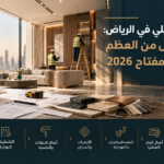 التشطيب الداخلي في الرياض من العظم إلى تسليم المفتاح 2026
